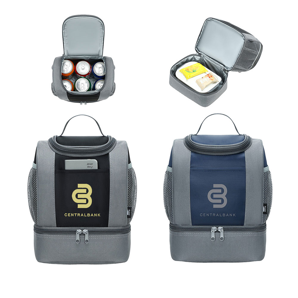 Americana RPET 2-Compartment Lunch Cooler Bag 