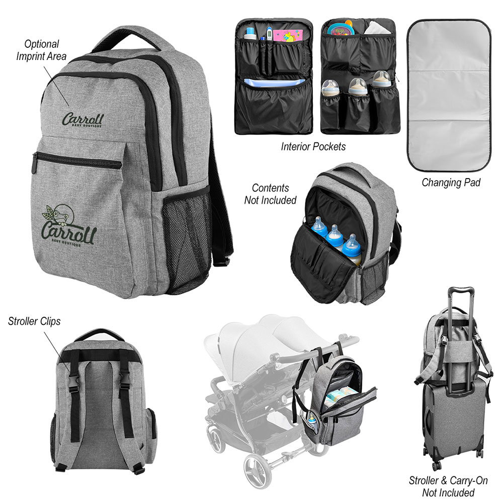 Milo rPET Diaper Backpack