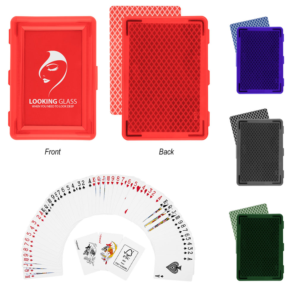 Playing Cards In Recycled Case 