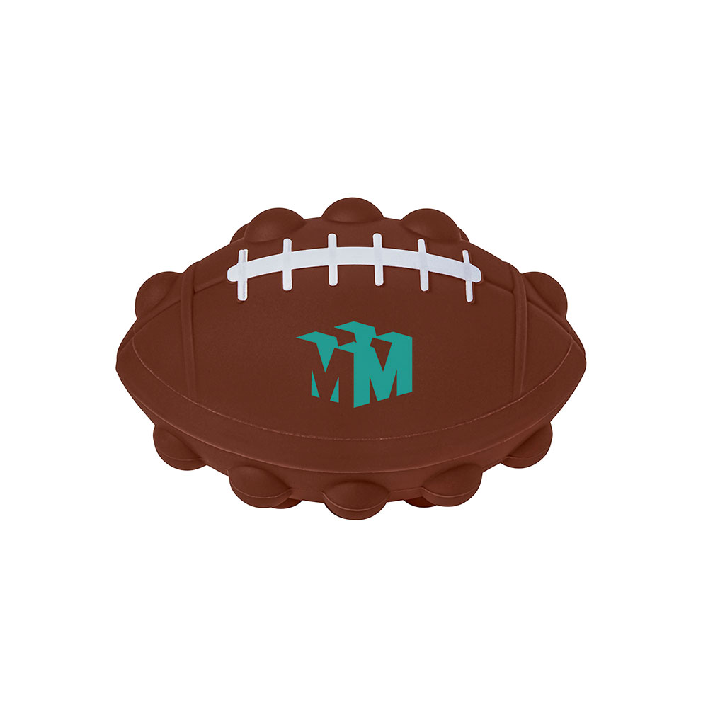 Football Shape Push Pop Fidget Sensory Toy 