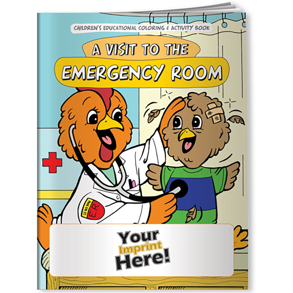 A Visit to the Emergency Room Coloring Book 