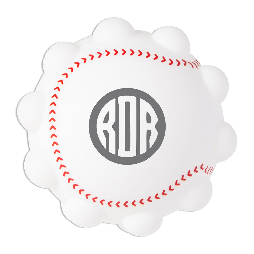 Baseball Shape Push Pop Fidget Sensory Toy