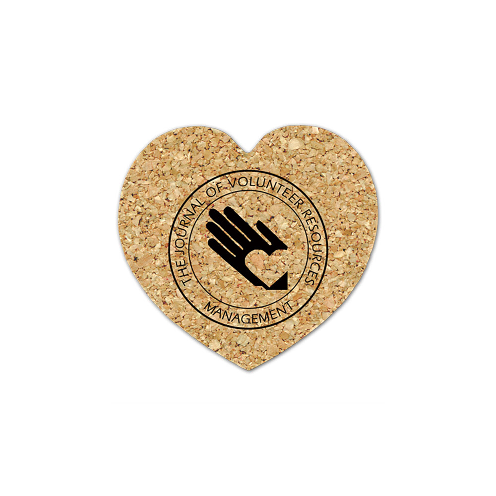 Heart Cork Coaster