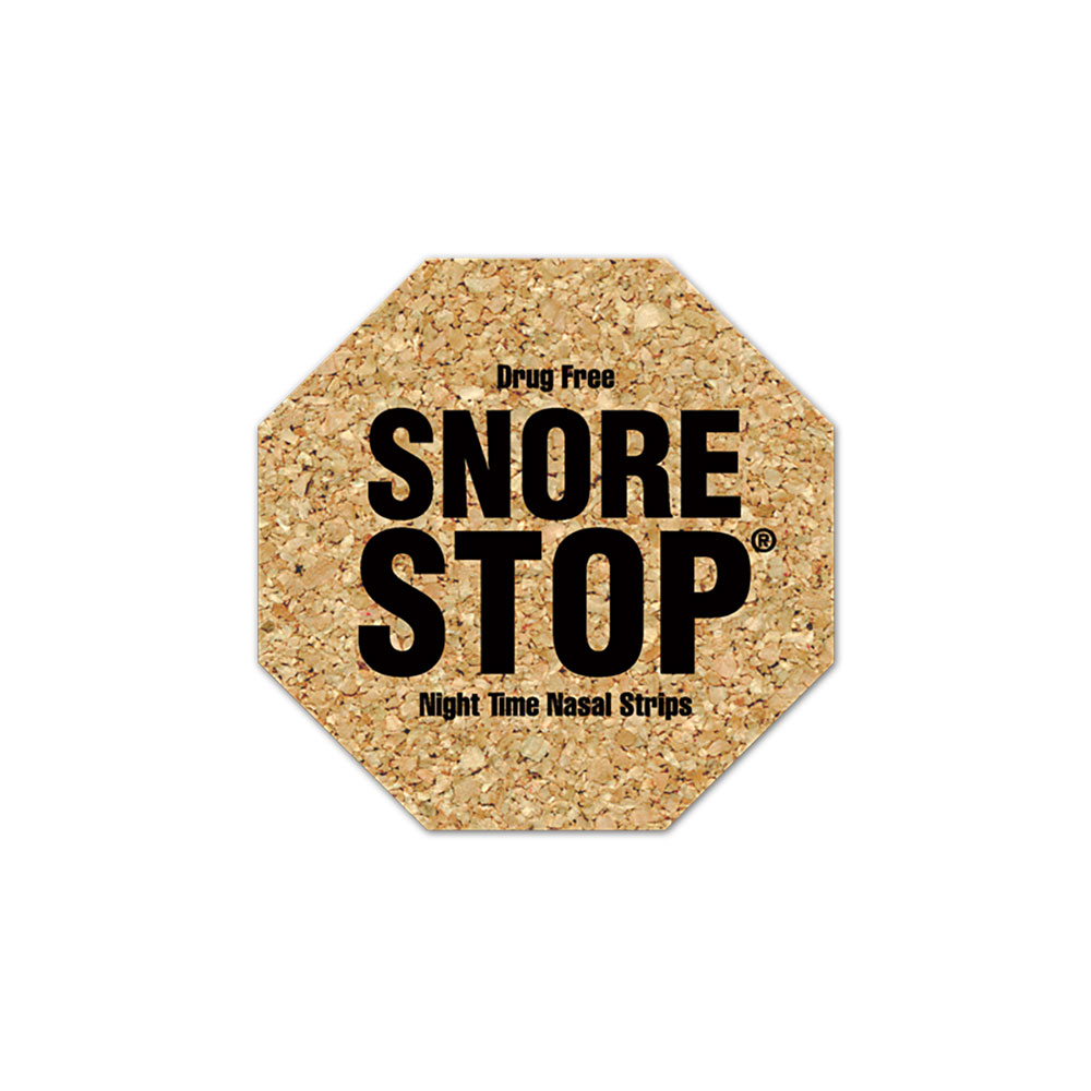 Stop Sign Cork Coaster