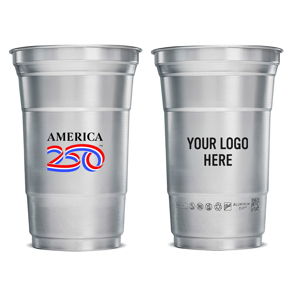 America250™ Top Cup By Ball™ 20 Oz. Aluminum Cup 