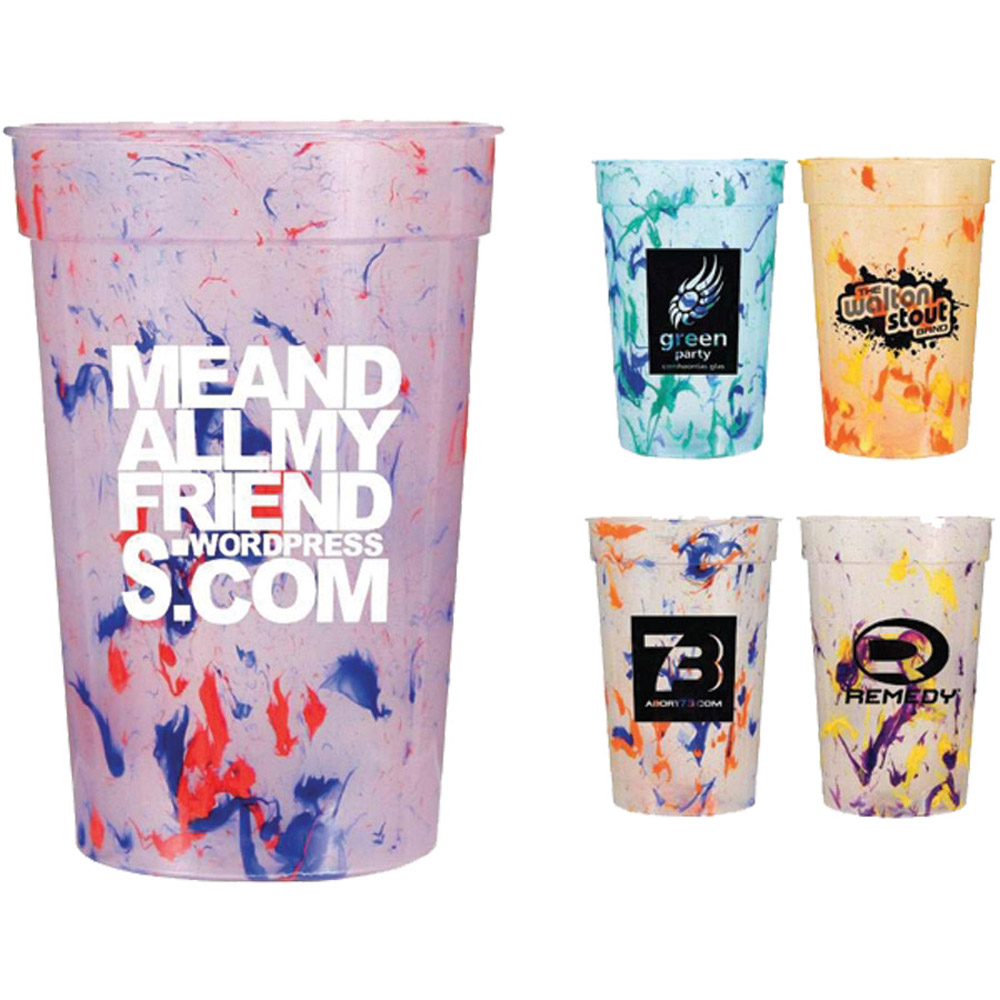 17 oz. Confetti Stadium Cup