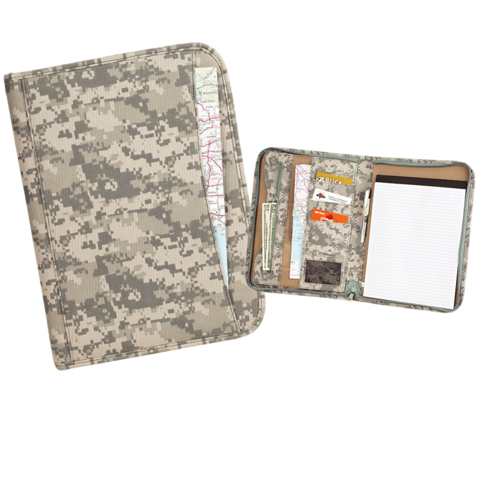 Deluxe Digital Camo Padfolio