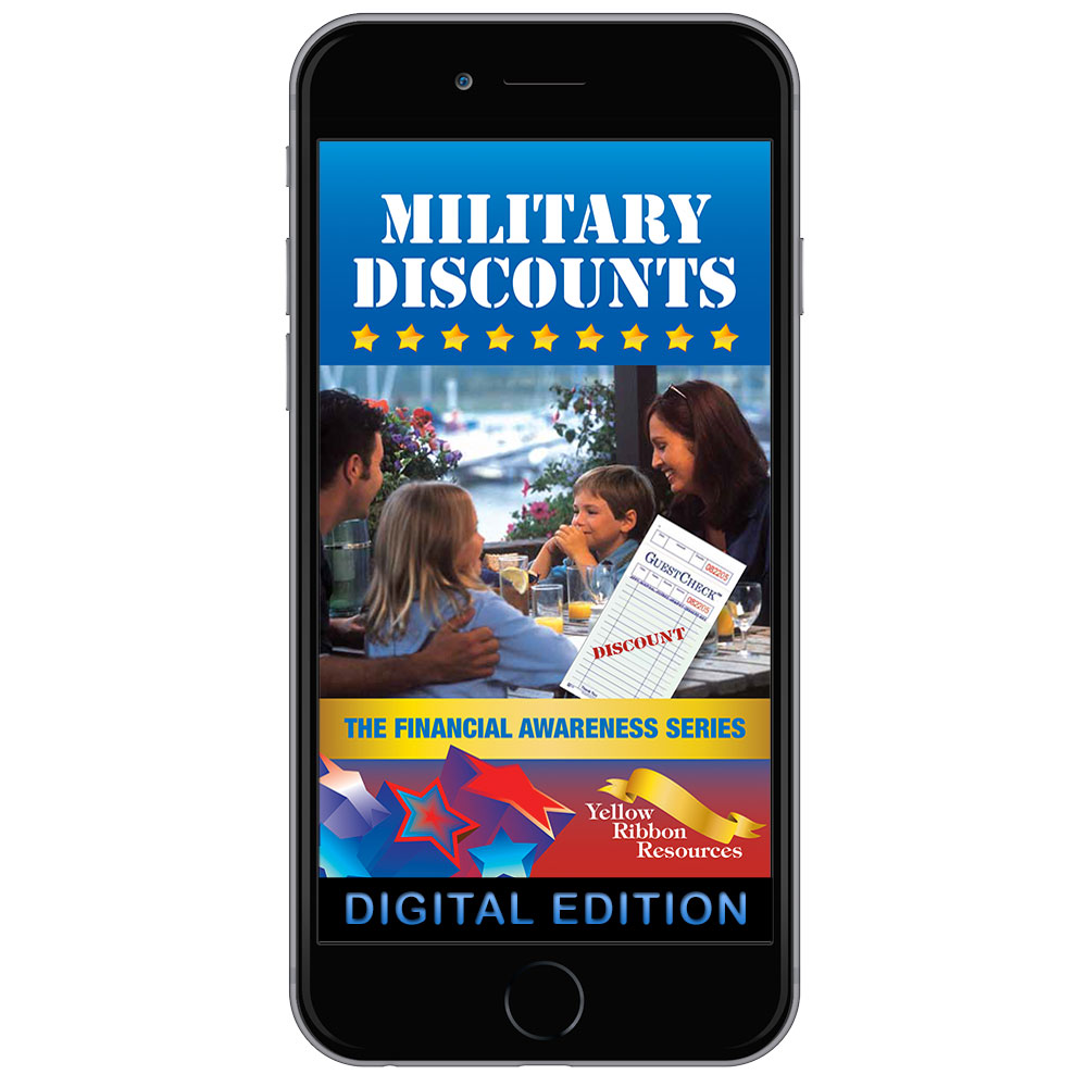 Digital Yellow Ribbon Financial Awareness Booklet: Military Discounts