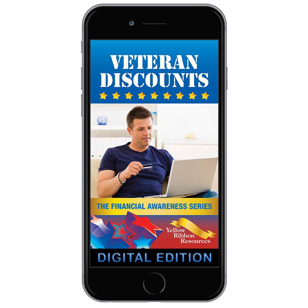 Digital Yellow Ribbon Financial Awareness Booklet: Veteran Discounts