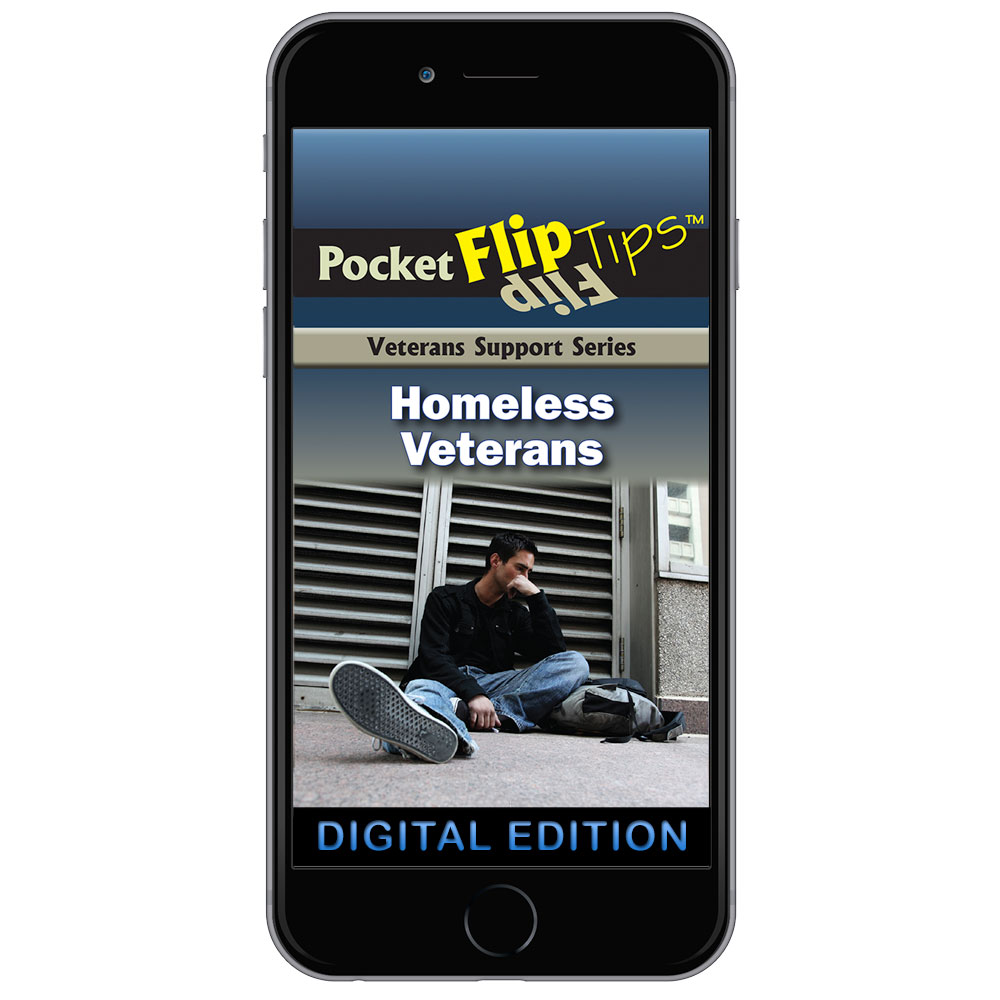 Digital Veterans Support Series Flip Tip Book:  Homeless Veterans