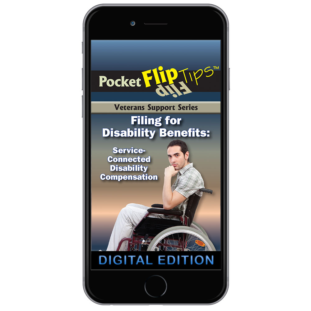 Digital Veterans Support Series Flip Tip Book: Filing for Disability Benefits