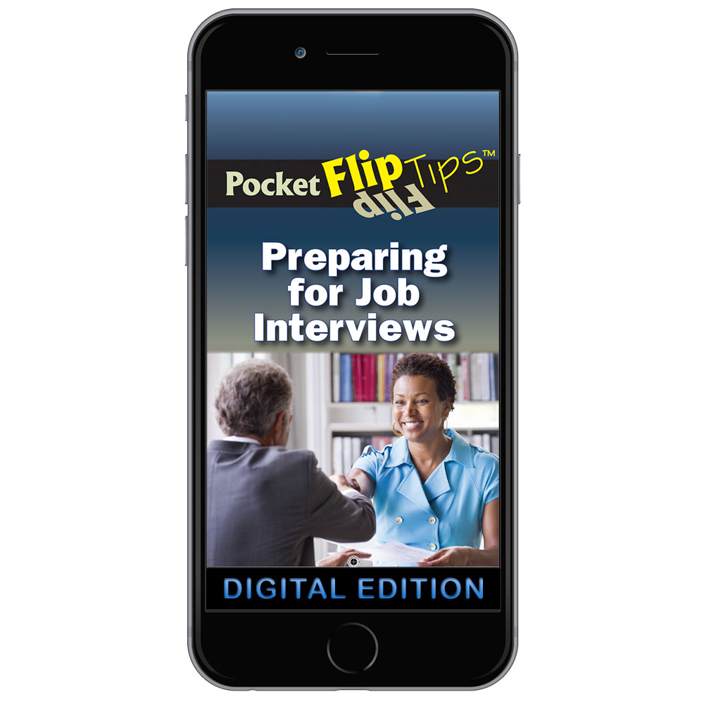 Digital Flip Tip: Preparing for Job Interviews