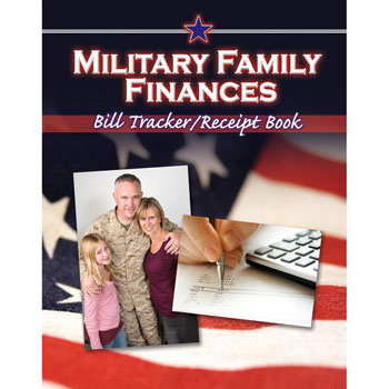 Military Family Finances: (10 Pack) Bill Tracker/Receipt Book