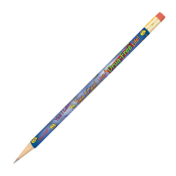 Yes I Can Live A Drug Free Life! (100 Pack) Pencil
