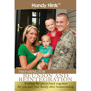 Handy Hints Foldout: (25 Pack) Preparing for Reunion & Reintegration