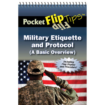 Pocket Flip Tip Book: (10 Pack) Military Etiquette & Protocol