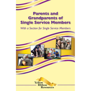 Yellow Ribbon Program Booklet: (25 pack) Parents and Grandparents of Single Service Members