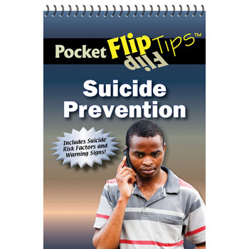 Pocket Flip Tip Book: (10 Pack) Suicide Prevention