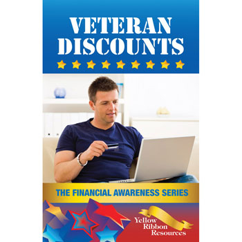 Yellow Ribbon Financial Awareness Booklet: (25 pack) Veteran Discounts