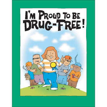 I'm Proud To Be Drug Free Activity Book