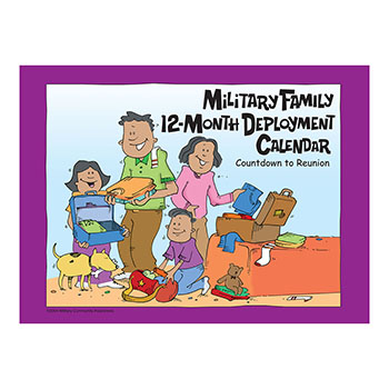 Military Family Deployment  (25 Pack) 12 Month Calendar