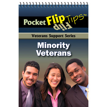 VA Pocket Flip Tip Book: (10 Pack) Minority Veterans