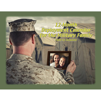 Military Family Deployment (50 Pack) 12 Month Calendar for Teens/Adults