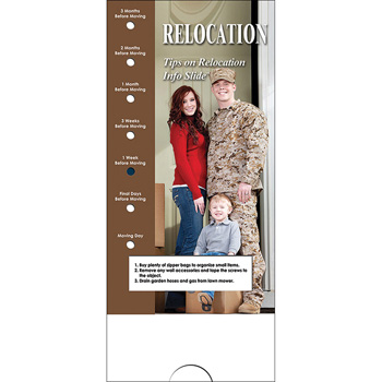 Military Info Slide: (25 Pack) Relocation