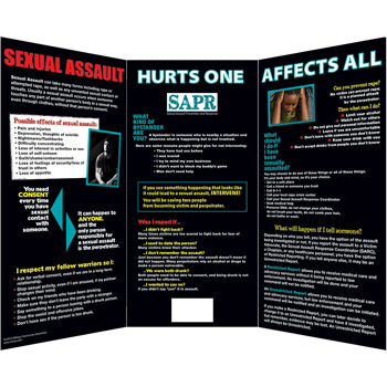 Sexual Assault Prevention Display Board