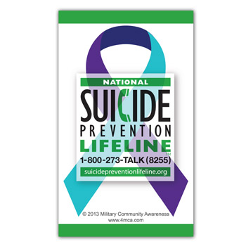 Suicide Prevention Magnet (25 Pack)