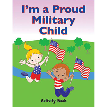 My Military Activity Book: (50 Pack) I'm a Proud Military Child