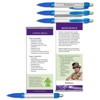Resilience  Military Instant Facts Banner Pen