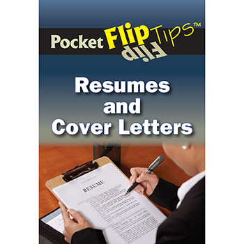 Pocket Flip Tip Book: (10 Pack)  Resumes and Cover Letters