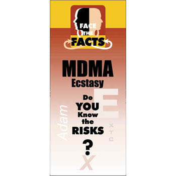 Face the Facts: (25 Pack) MDMA/Ecstasy Drug Prevention Pamphlet