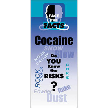 Face the Facts: (25 Pack) Cocaine Drug Prevention Pamphlet