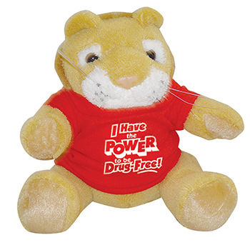 I Have the POWER to be Drug Free! Stuffed Lion