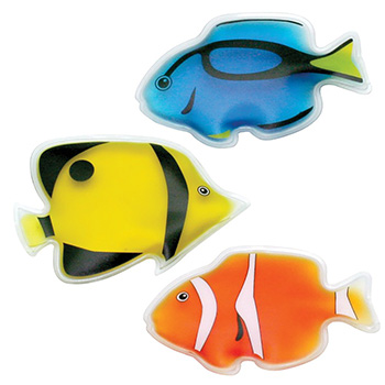 Fish Shaped Gel Filled Chill Patches