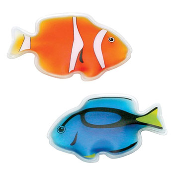 Fish Shaped Gel Filled Chill Patches