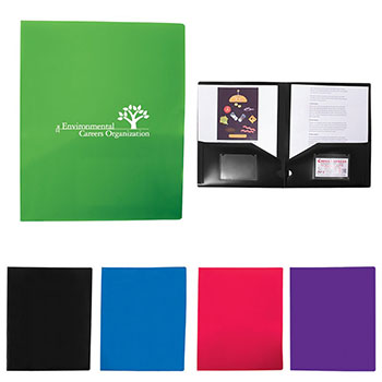 Polypropylene 2 Pocket Folder