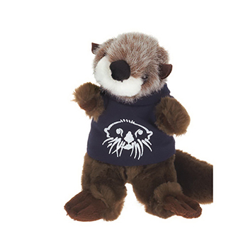 8" Wild Outdoor Plush Otter T Shirt, Ribbon, or Bandana