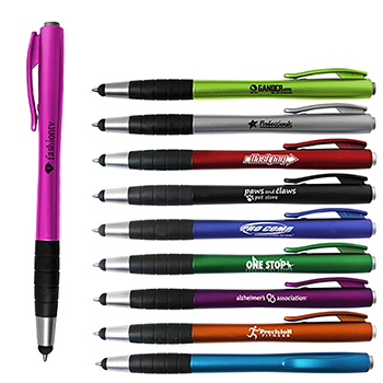 Economy Pen With Stylus