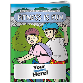 Fitness is Fun Coloring Book