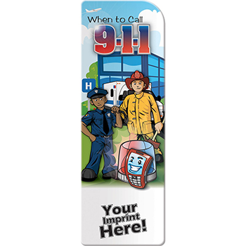 When to Call 9 1 1 Bookmark