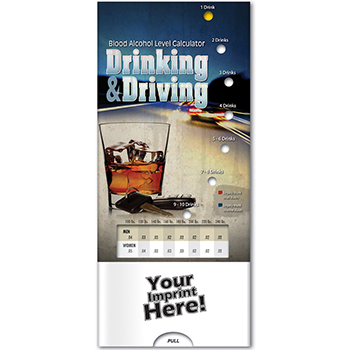 Drinking and Driving: Blood Alcohol Level Calculator Pocket Slider