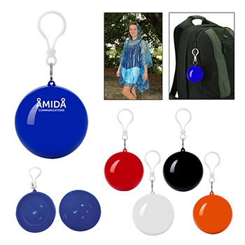 Poncho Ball Key Chain