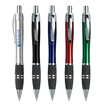 Blue or Black Ink Tri Band Pen