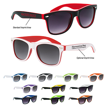 Two Tone Malibu Sunglasses