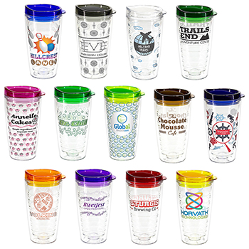 16 oz Tritan Tumbler With Translucent Lid