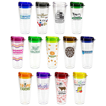 Seabreeze 22 oz Tritan Tumbler with Translucent Lid