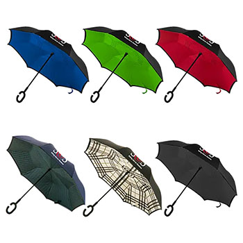 48" Arc Stratus Reversible Umbrella